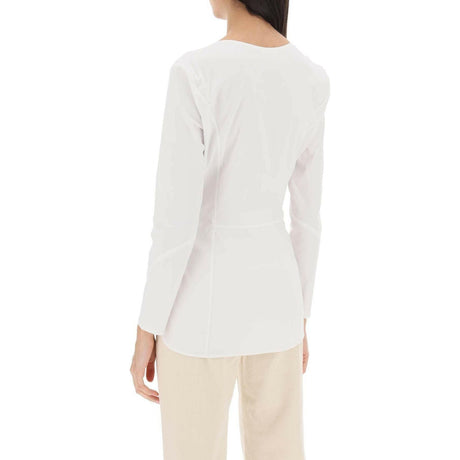 Leiya Poplin Blouse BY MALENE BIRGER JOHN JULIA.