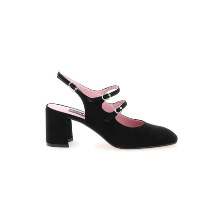 Suede Banana Slingback Mary Jane CAREL JOHN JULIA.