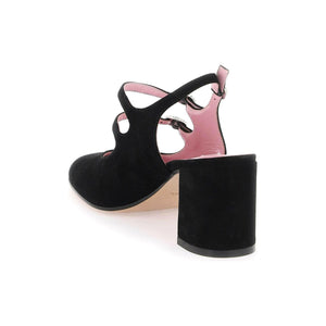 Suede Banana Slingback Mary Jane CAREL JOHN JULIA.