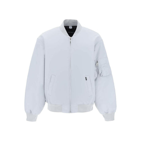 CARHARTT WIP-Silver Nylon Otley Bomber-JOHN JULIA