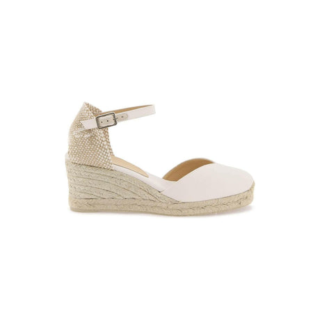 Cream Chiarita Wedge Sandals CASTAÑER JOHN JULIA.