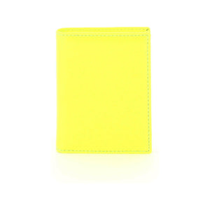 Fluo Leather Bifold Wallet COMME DES GARCONS WALLET JOHN JULIA.