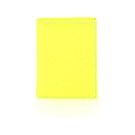 Fluo Leather Bifold Wallet COMME DES GARCONS WALLET JOHN JULIA.