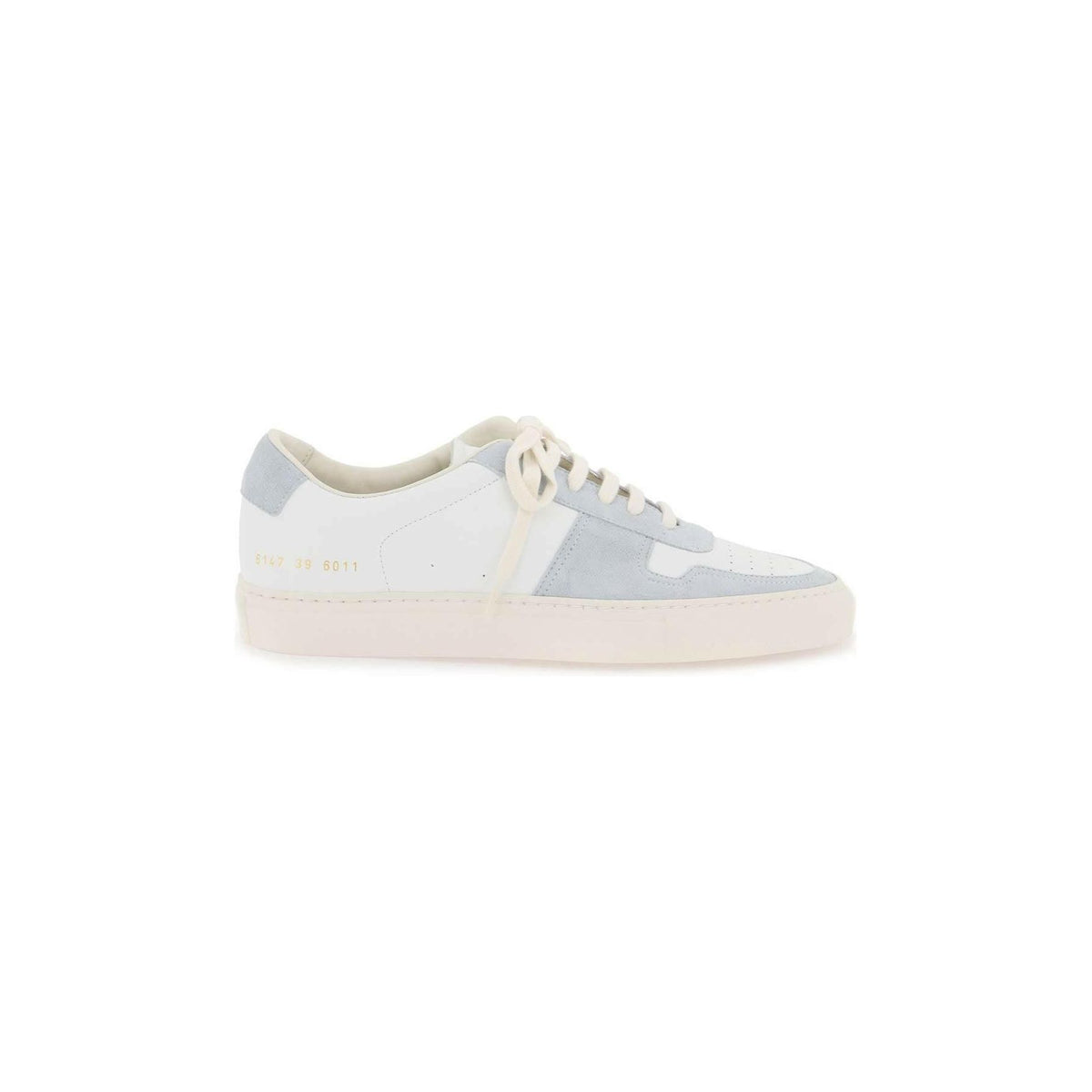 Baby Blue BBall Nappa Leather Sneakers COMMON PROJECTS JOHN JULIA.