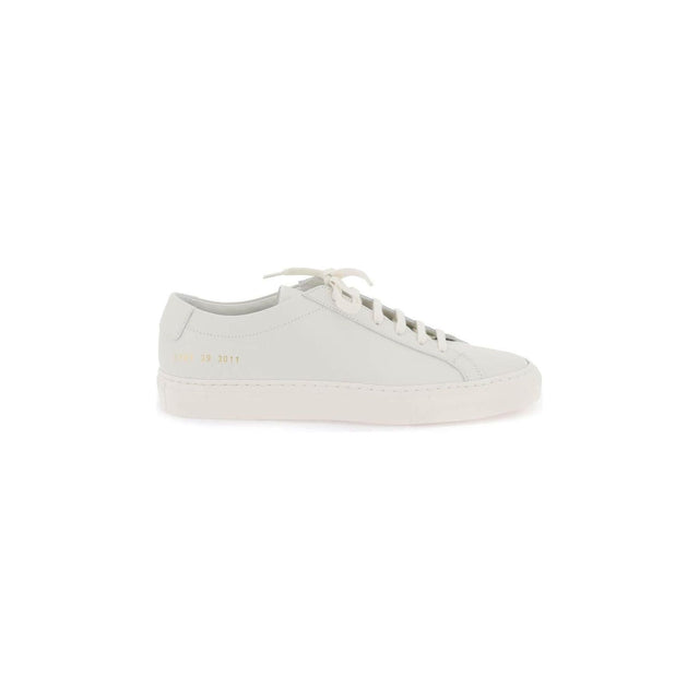 Warm White Original Achilles Low-Top Leather Sneakers COMMON PROJECTS JOHN JULIA.