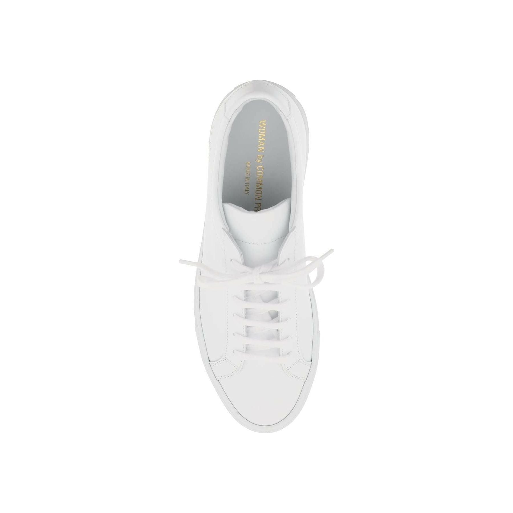 White Original Achilles Low-Top Leather Sneakers COMMON PROJECTS JOHN JULIA.