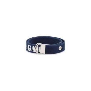 Blue Branded Tape Belt DOLCE & GABBANA JOHN JULIA.