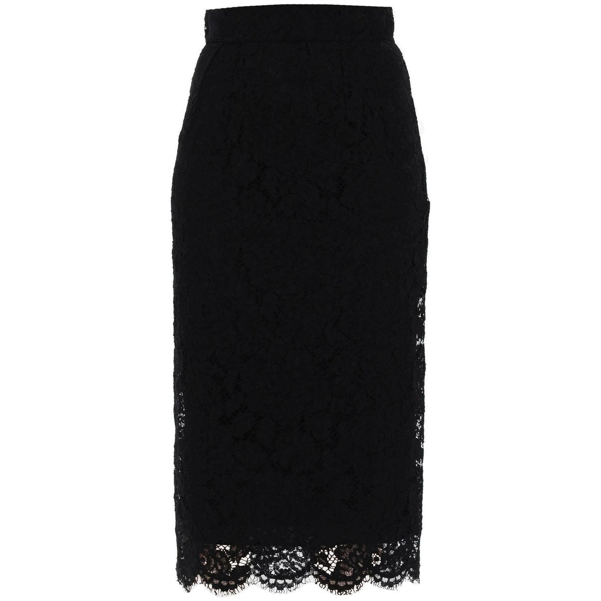 Lace Pencil Skirt With Tube Silhouette DOLCE & GABBANA JOHN JULIA.