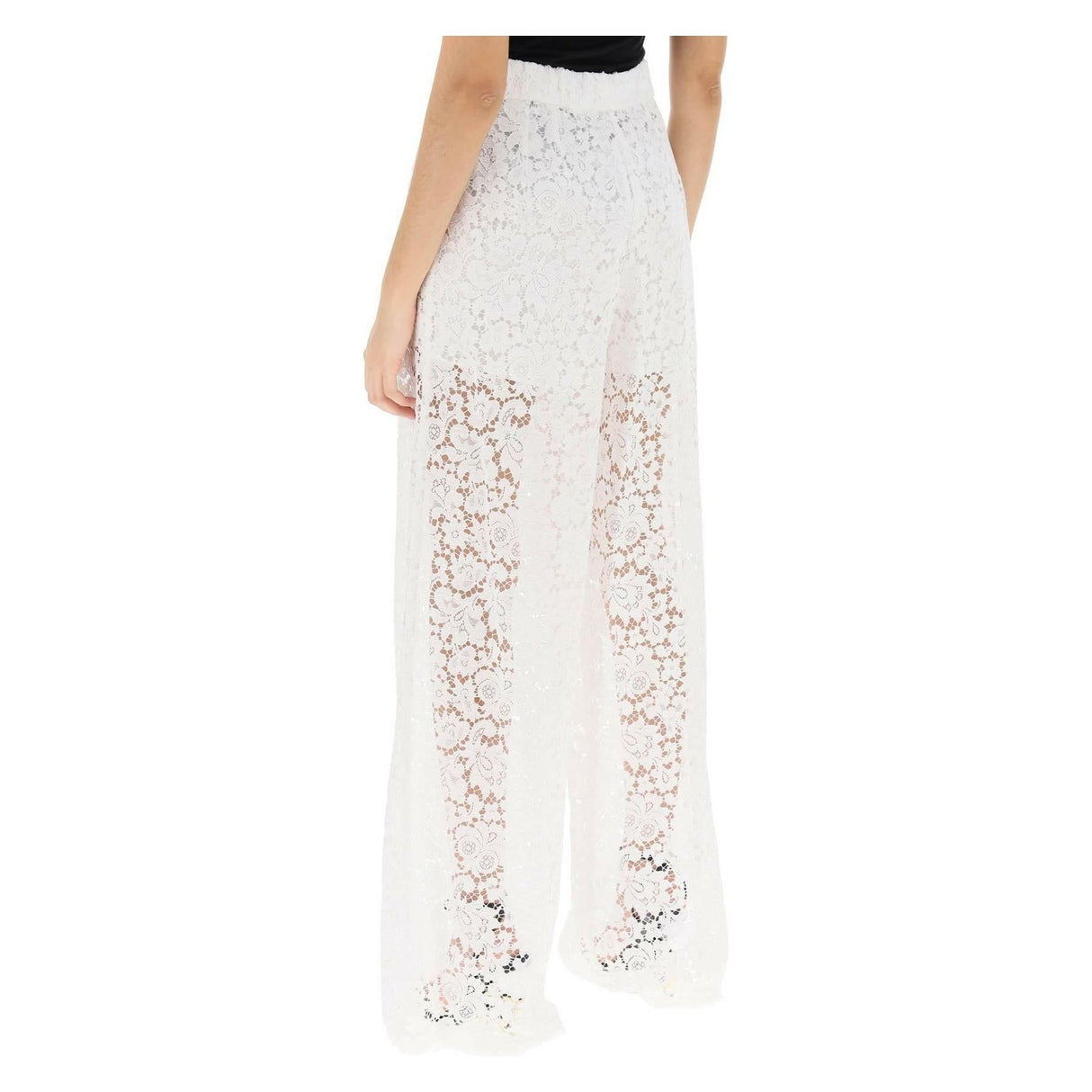 Pajama Pants In Cordonnet Lace DOLCE & GABBANA JOHN JULIA.