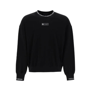 Round-neck sweatshirt with Dolce&Gabbana logo DOLCE & GABBANA JOHN JULIA.