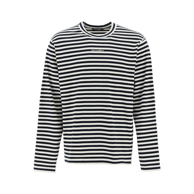 Striped Long Sleeve T-Shirt DOLCE & GABBANA JOHN JULIA.