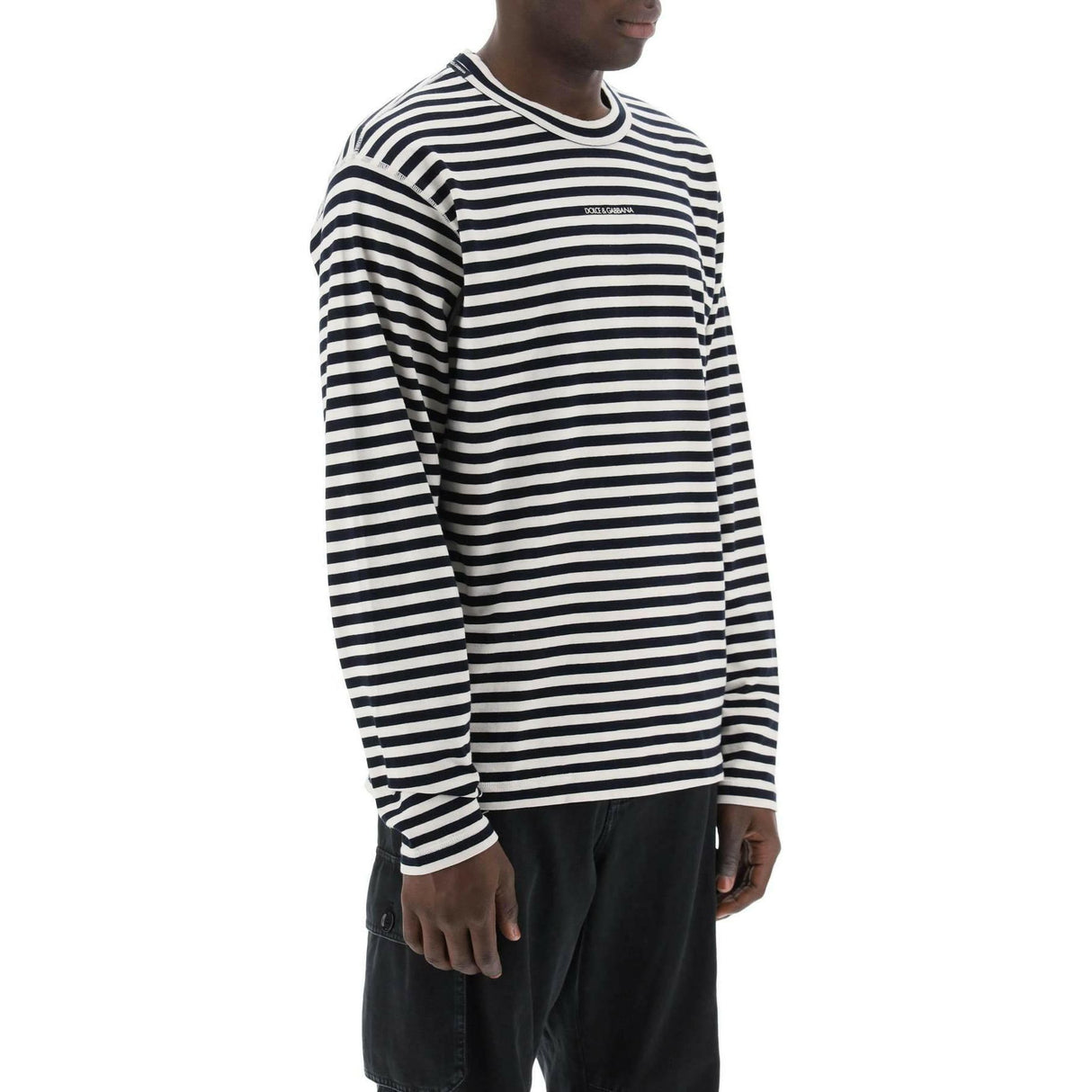 Striped Long Sleeve T-Shirt DOLCE & GABBANA JOHN JULIA.