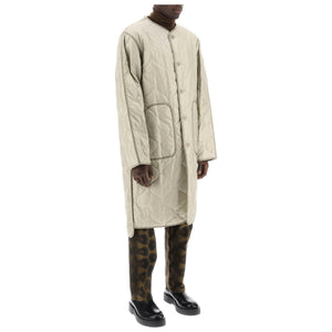 Sand Long Quilted Jacket DRIES VAN NOTEN JOHN JULIA.