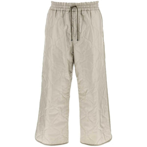 Sand Pansbourg Quilted Nylon Pants DRIES VAN NOTEN JOHN JULIA.