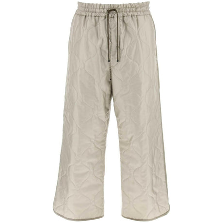 Sand Pansbourg Quilted Nylon Pants DRIES VAN NOTEN JOHN JULIA.