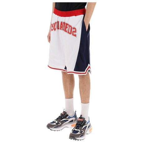 Color Block Sweatshorts DSQUARED2 JOHN JULIA.