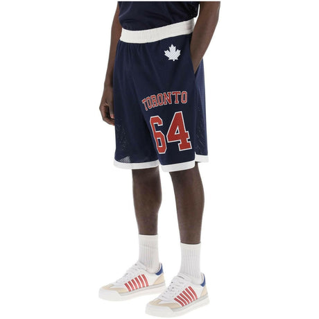 Toronto Basketball Shorts DSQUARED2 JOHN JULIA.