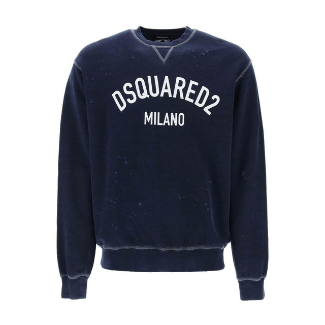 Used Effect Cool Fit Sweatshirt DSQUARED2 JOHN JULIA.