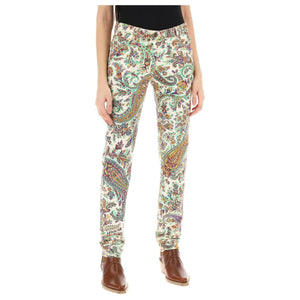 Paisley Print Jeans ETRO JOHN JULIA.