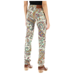 Paisley Print Jeans ETRO JOHN JULIA.