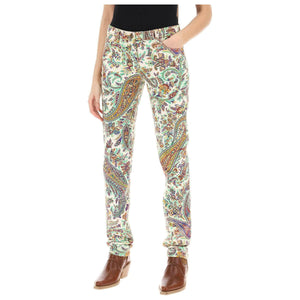 Paisley Print Jeans ETRO JOHN JULIA.