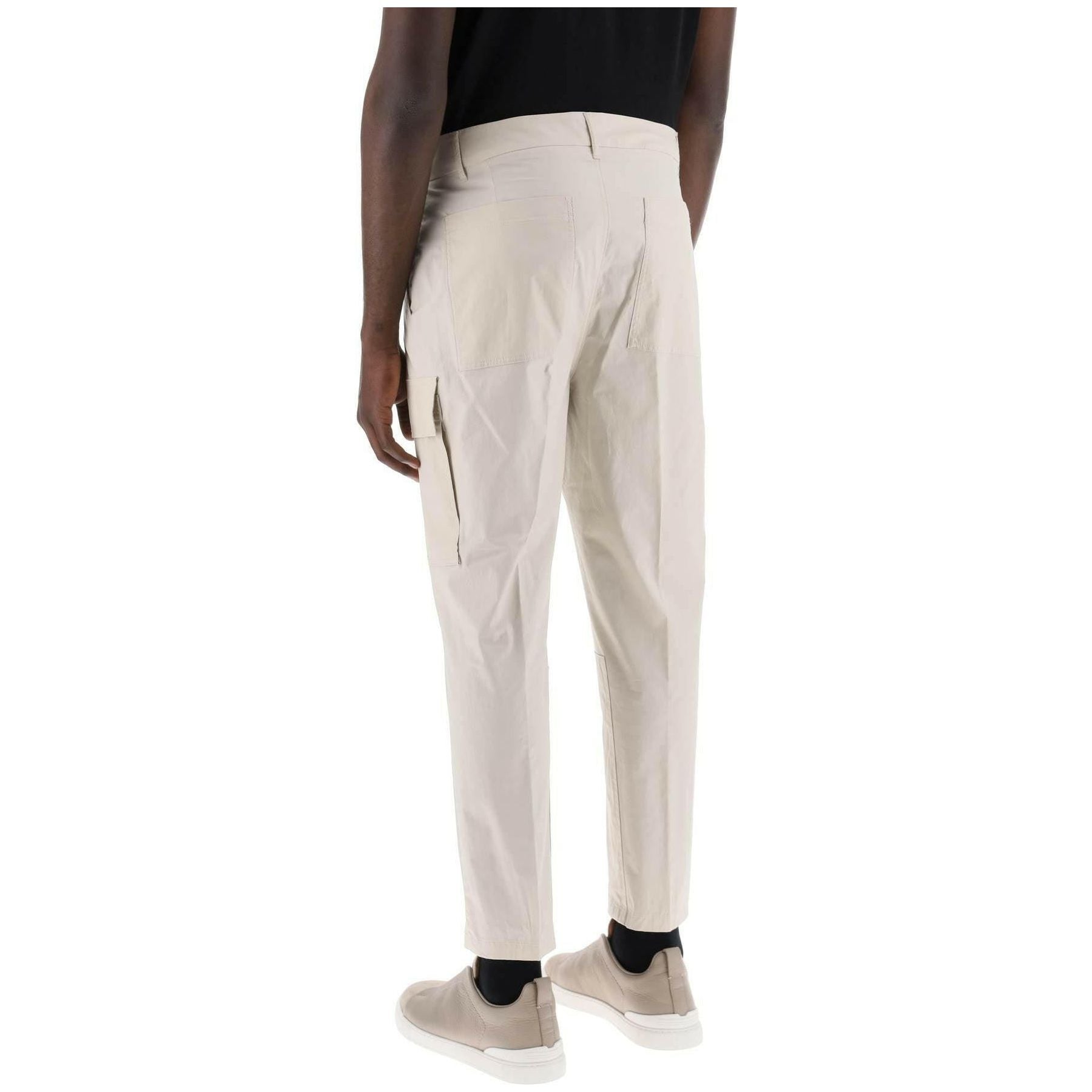Stretch-Cotton Voile Cargo Slim-fit Trousers ETRO JOHN JULIA.