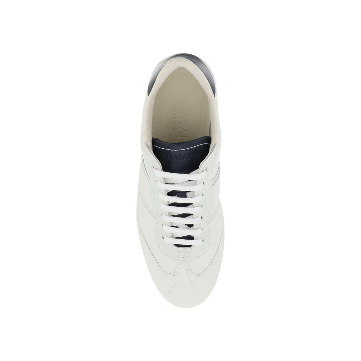 Hammered Leather Sneakers FERRAGAMO JOHN JULIA.