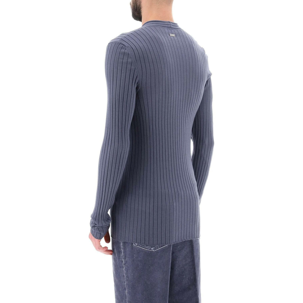 Ribbed Knit Sweater FERRAGAMO JOHN JULIA.