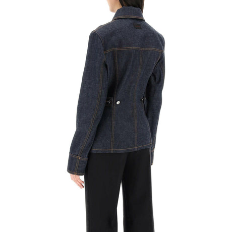 Shaped Denim Jacket FERRAGAMO JOHN JULIA.