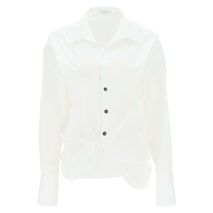 Shirt With Draped Hem FERRAGAMO JOHN JULIA.