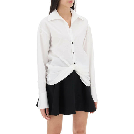 Shirt With Draped Hem FERRAGAMO JOHN JULIA.