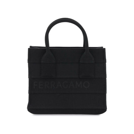 Small Tote Bag With Lettering Logo FERRAGAMO JOHN JULIA.