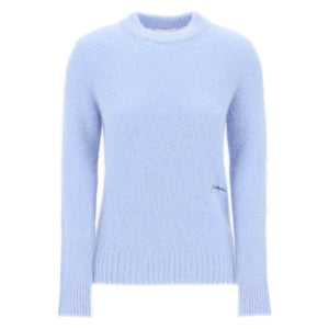 Brushed Alpaca Blend Sweater GANNI JOHN JULIA.