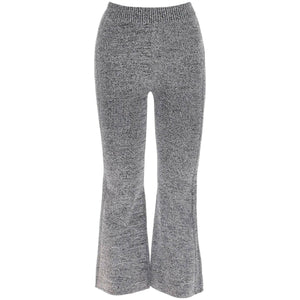 Stretch Knit Cropped Pants GANNI JOHN JULIA.