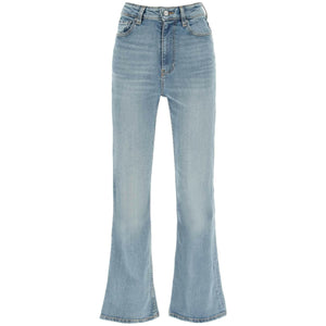 Vintage-Washed Bootcut Jeans GANNI JOHN JULIA.