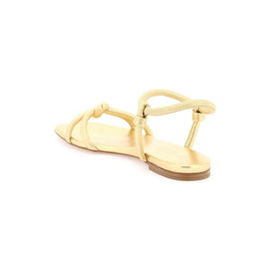 Juno 05 Metallic Nappa Leather Sandals GIANVITO ROSSI JOHN JULIA.