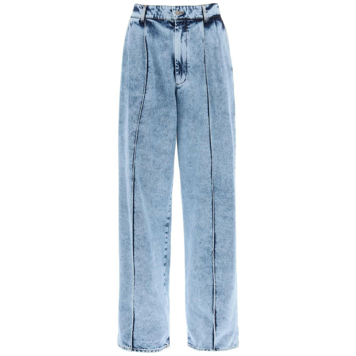 Jeans In Marbled Denim GIUSEPPE DI MORABITO JOHN JULIA.