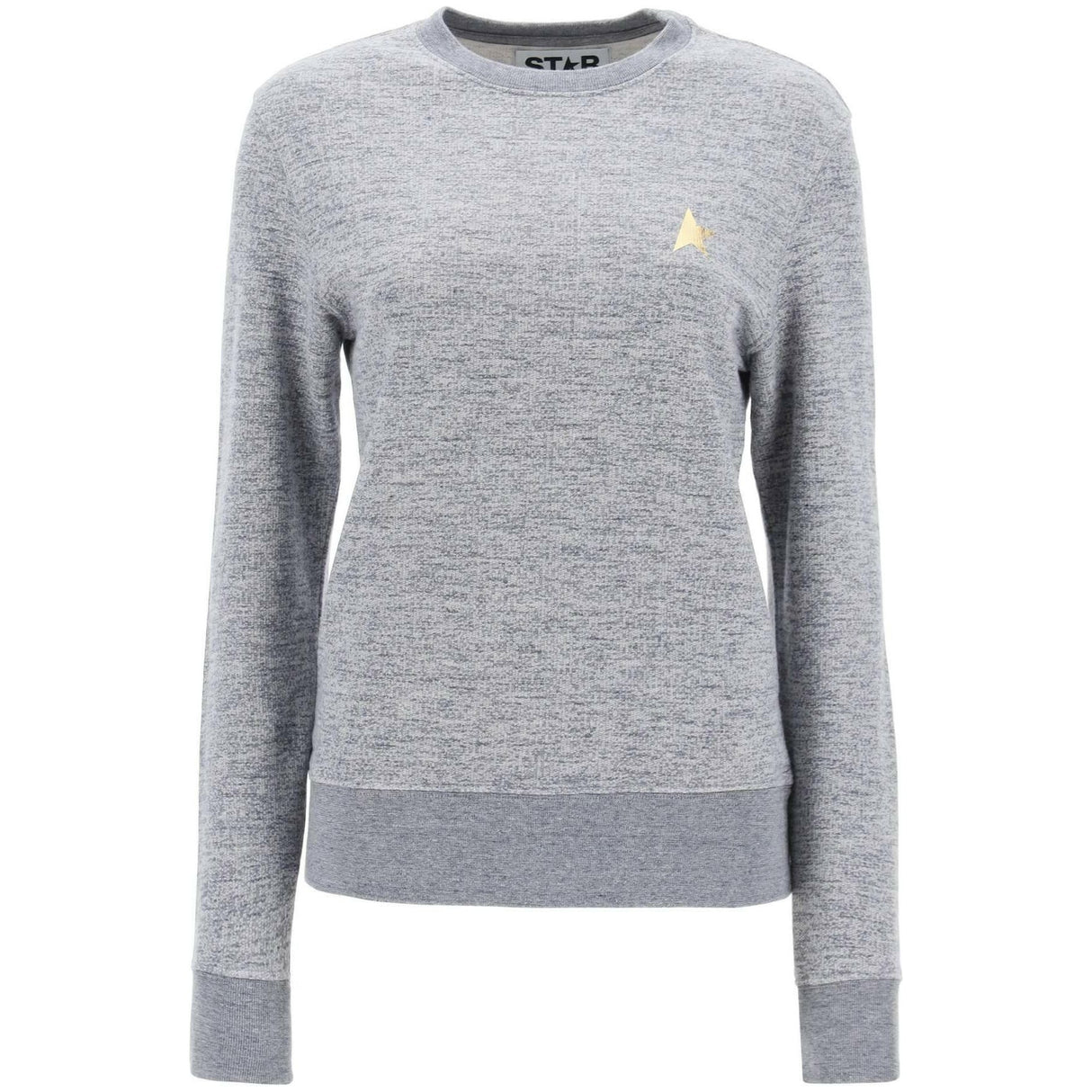 Athena Sweatshirt With Gold Star GOLDEN GOOSE JOHN JULIA.