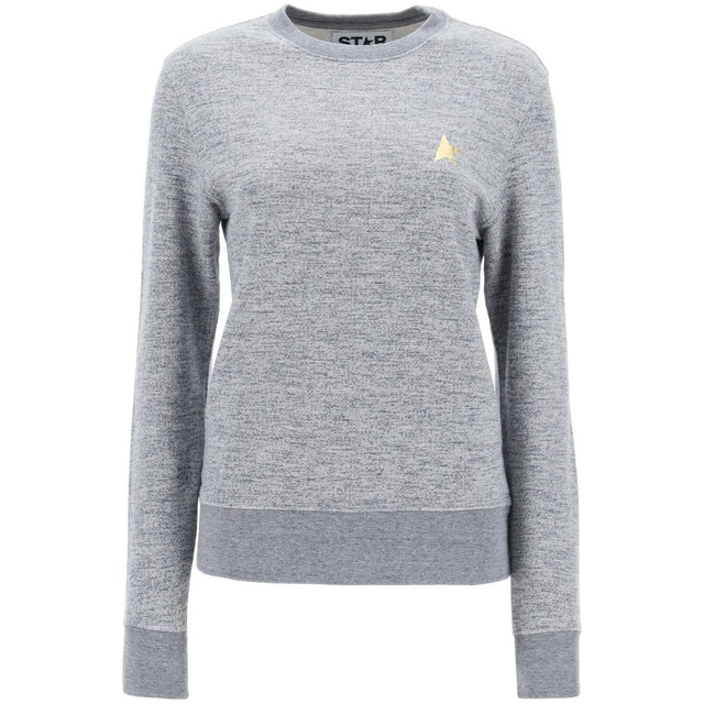 Athena Sweatshirt With Gold Star GOLDEN GOOSE JOHN JULIA.