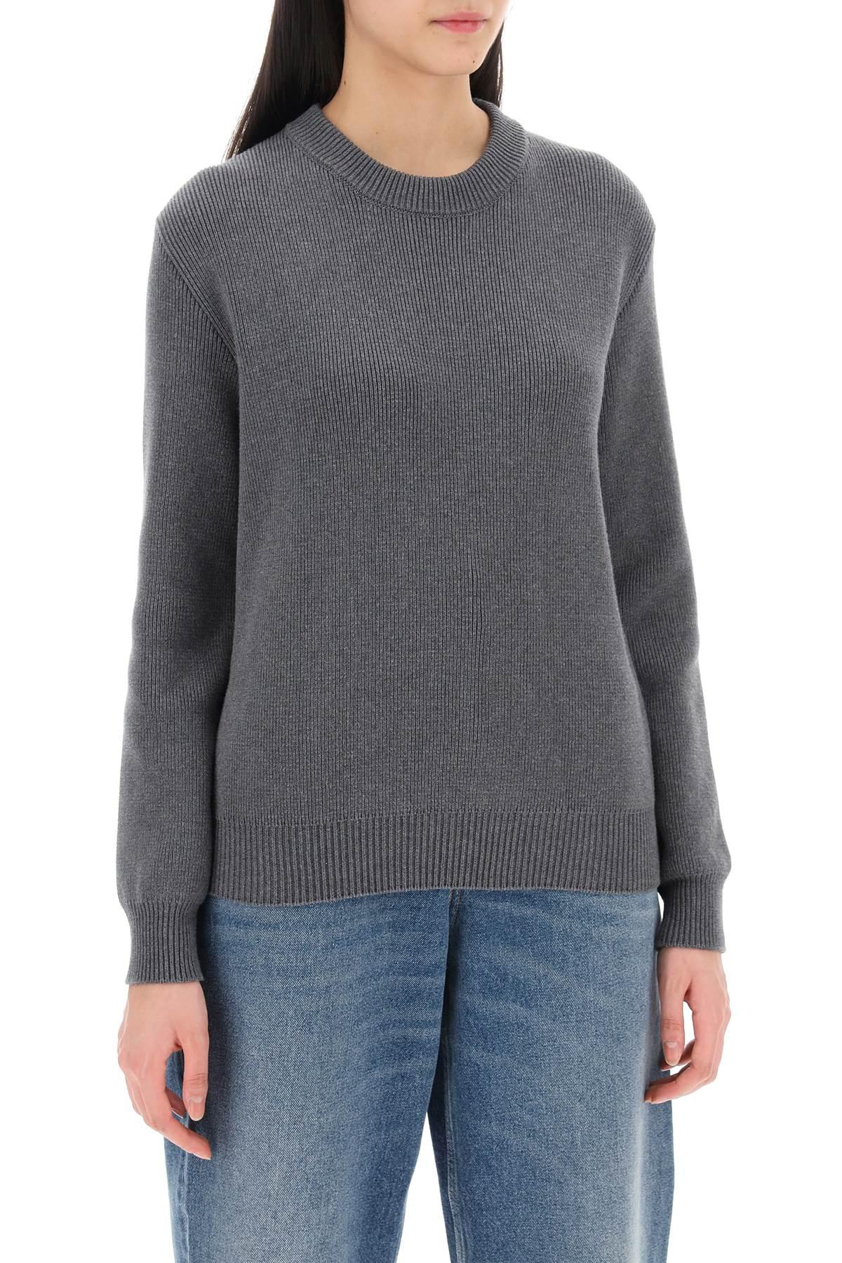 Golden Goose Dany Cotton Sweater With Lettering - JOHN JULIA