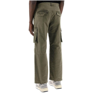 Olive Cotton Canvas Cargo Pants GOLDEN GOOSE JOHN JULIA.