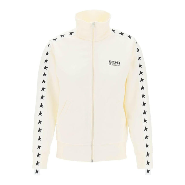 White Denise Athletic Track Jacket GOLDEN GOOSE JOHN JULIA.