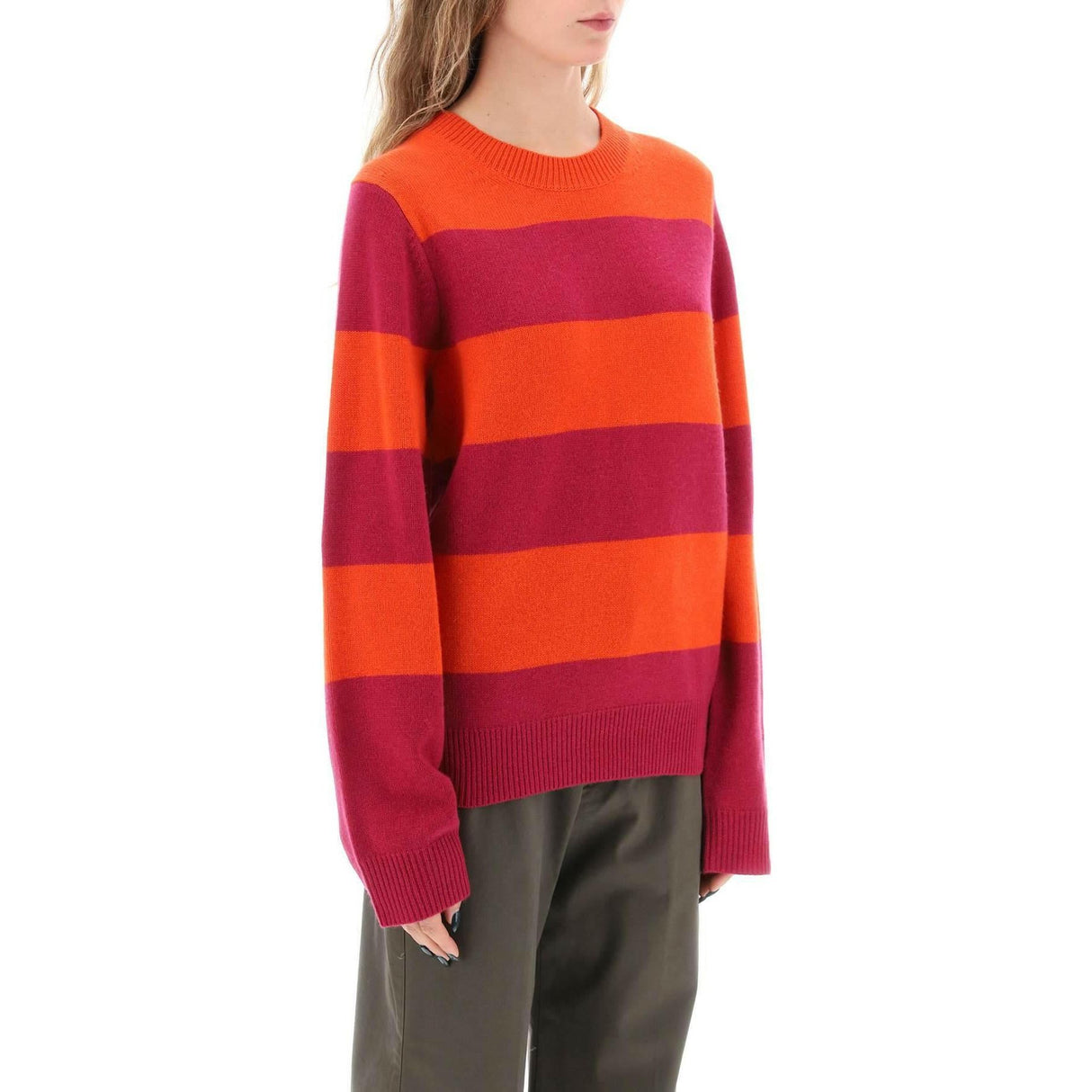 Striped Cashmere Sweater GUEST IN RESIDENCE JOHN JULIA.