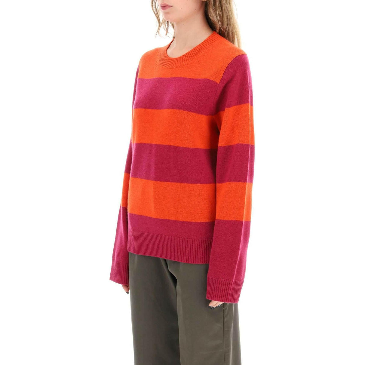 Striped Cashmere Sweater GUEST IN RESIDENCE JOHN JULIA.