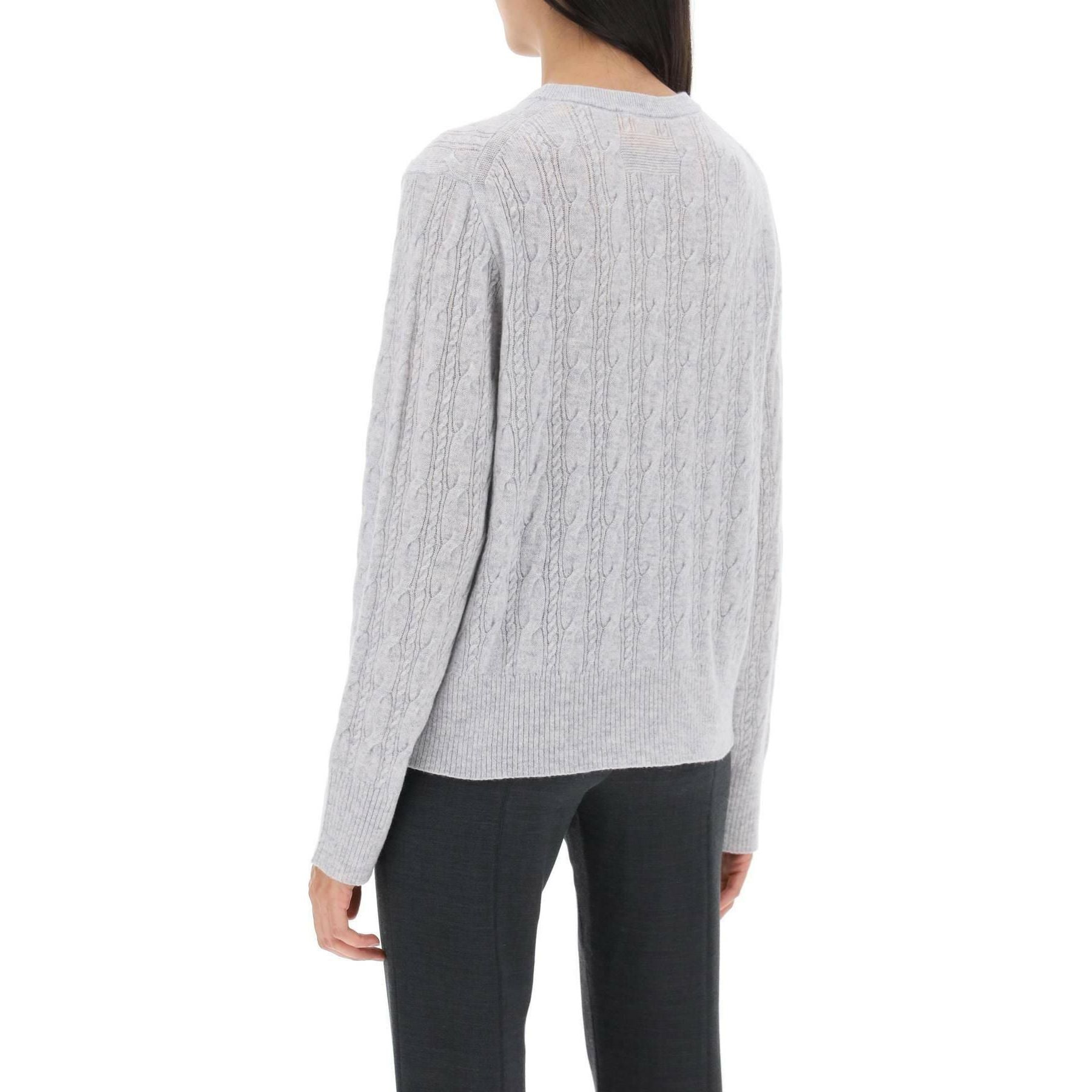 Twin Cable Cashmere Sweater GUEST IN RESIDENCE JOHN JULIA.
