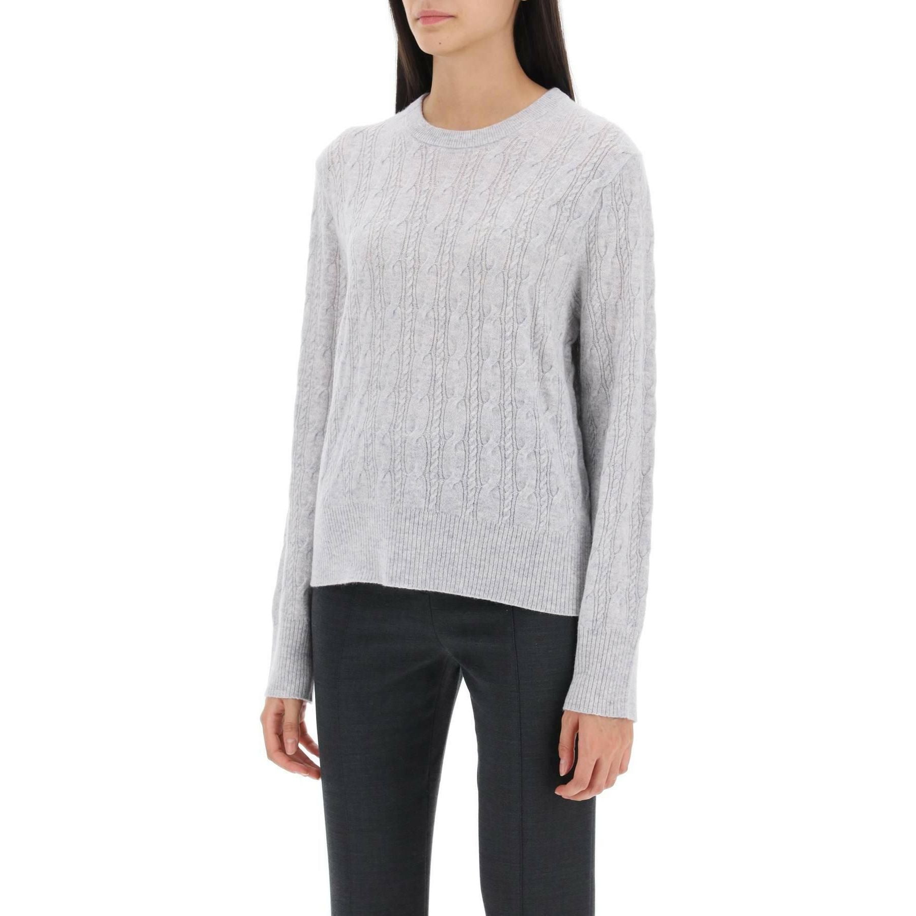 Twin Cable Cashmere Sweater GUEST IN RESIDENCE JOHN JULIA.