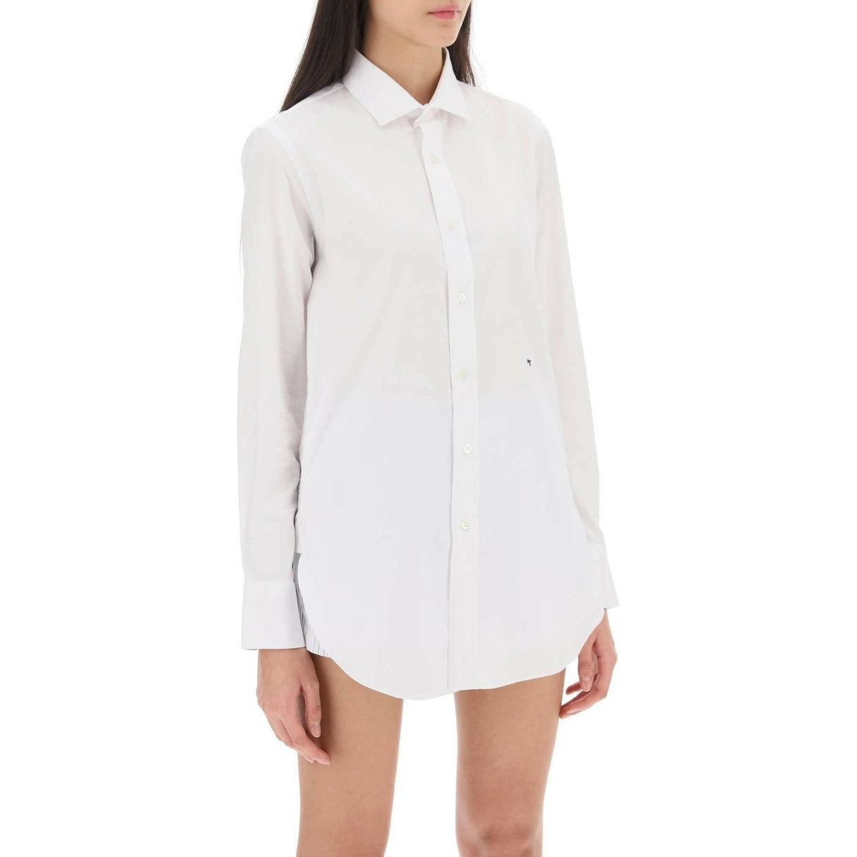 Cotton Twill Shirt HOMME GIRLS JOHN JULIA.