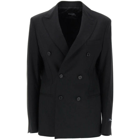 Slim-Fit Double-Breasted Blazer HOMME GIRLS JOHN JULIA.