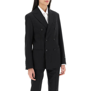 Slim-Fit Double-Breasted Blazer HOMME GIRLS JOHN JULIA.