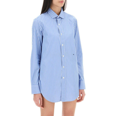 Striped Poplin Shirt HOMME GIRLS JOHN JULIA.